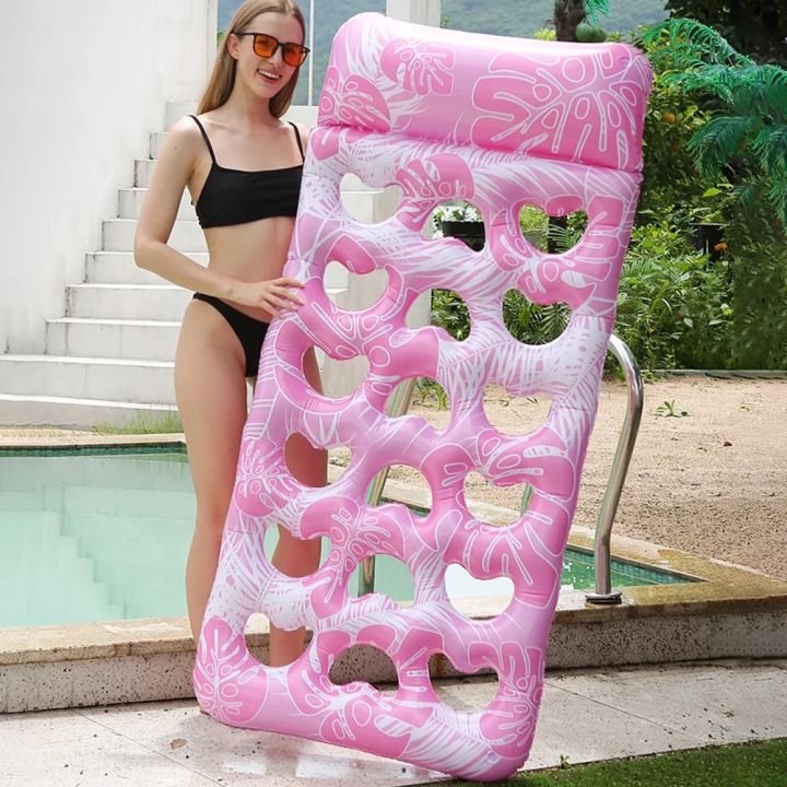 Inflatable%20Floating%20Bed%20with%20Headrest%20PVC%20Floating%20Lounger%20Pool%20Air%20Mattress%20for%20Swimming%20Pool%20Beach%20Adult%20Water%20Sleeping%20Bed%20-%20Image%205