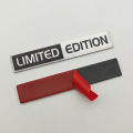 3d Aluminium Silver Special Edition Logo Limited Edition Emblem Car Fender Badge Trunk Decal LIMITED EDITION Stikcer Accessories. 