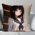 Chitanda Eru Anime Hyouka Pillow Case Square Pillow Bedroom Sofa Leisure Comfort Cushion Car Living Room Home Decoration 40X40. 