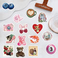 50PCS Aesthetic Pinterest Sticker Decoration Fashion Harajuku Laptop Luggage Creative Wall Bar Decor Streetwear Creative Sticker. 