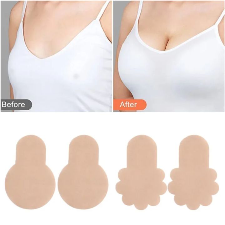 Self-adhesive%20Nipple%20Cover%20Chest%20Patch%20Non-woven%20Thin%20Invisible%20Bra%20Disposable%20Sticky%20Lift%20Breast%20Petals%20Round%20Flower%20Pads%20-%20Image%204
