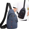 Adjustable Chest Bag Shoulder Bag For Both Men And Women, One Shoulder Diagonal Cross Shoulder Bag, Oxford Cloth Chest Bag. 