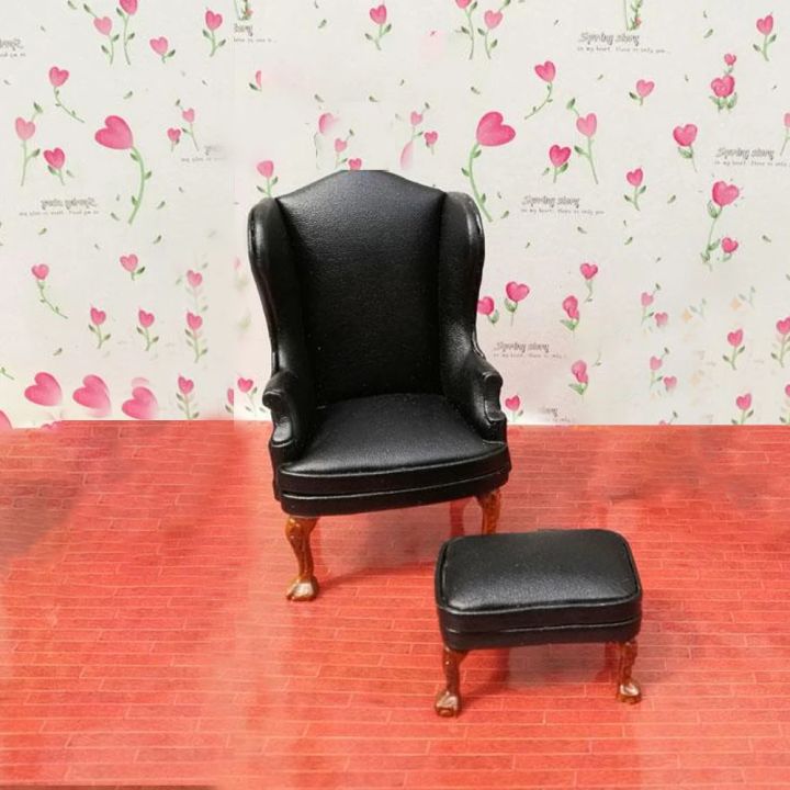 1:12%20Scale%20Dollhouse%20Miniature%20Leather%20Sofa%20Model%20-%20Convertible%20Single/Double%20Design%20with%20Pedals,%20Collectible%20Home%20Decoration%20-%20Image%204