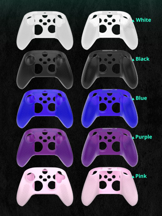 DATA%20FROG%20Silicone%20Soft%20Shell%20Protector%20Sticker%20Skin%20For%20Xbox%20Series%20X/S%20Game%20Controller%20Case%20XS%20XSX%20Thumb%20Stick%20Grip%20Cap%20Cover%20-%20Image%205