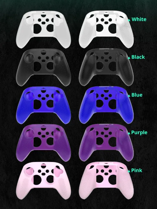 DATA%20FROG%20Silicone%20Soft%20Shell%20Protector%20Sticker%20Skin%20For%20Xbox%20Series%20X/S%20Game%20Controller%20Case%20XS%20XSX%20Thumb%20Stick%20Grip%20Cap%20Cover%20-%20Image%205