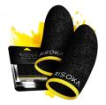 Gaming Finger sleeves pack of 1_5 pairs Breathable anti-Sweat Touch screen Friendly From Mobile & Tablet. 