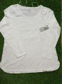 Ladies big size long sleeve t-shirt.
