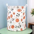 Children Toys Storage Bucket Large Cute Storage Basket Cartoon Print Clothes Organizer Baskets Foldable Household Laundry Bag. 