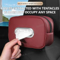 SEAMETAL Car Tissue Holder Back Seat/Arm Rest Zipper Tissue Case Adjutsable Strap Universal Auto Napkin Holder Storage Organizer. 