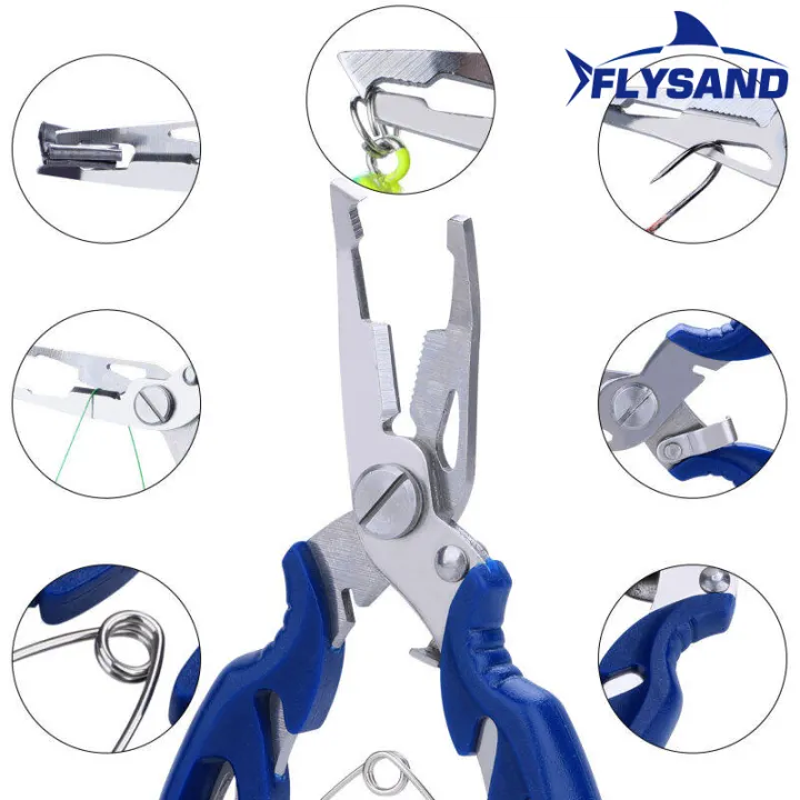 FLYSAND%20Fishing%20Plier%20Scissor%20Line%20Cutter%20Hook%20Remover%20Split%20Ring%20Opener%20Cutting%20Tongs%20Multifunction%20Scissors%20Fishing%20Accessorie%20-%20Image%207