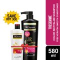 Buy TRESemme Color Revitalize Shampoo 580ml Get TRESemme Keratin Smooth 190ml Conditioner. 