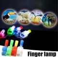 LED Party Finger Lights 2 pcs | LED Finger Flashlight Ring Toys - Small Mini Light Up Finger Light Toys for Concert Shows, Party Favors, Raves. 