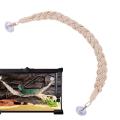 Hermit Crab Climbing Jute Rope Ladder Reptile Tank Terrarium Accessories Lizard Gecko Climbing Jute Rope Ladder Hermit Crab Toys. 