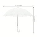 1 mini umbrella 18 inch doll accessory: adjustable sunny umbrella suitable for 1/4, 1/3 proportion BJD doll decoration.