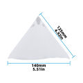 Plastic Paper Filter Oil Leakage Paper Disposable Paper Filter Spray Paint Filter Pure Filter Funnel White Thickened Filter. 