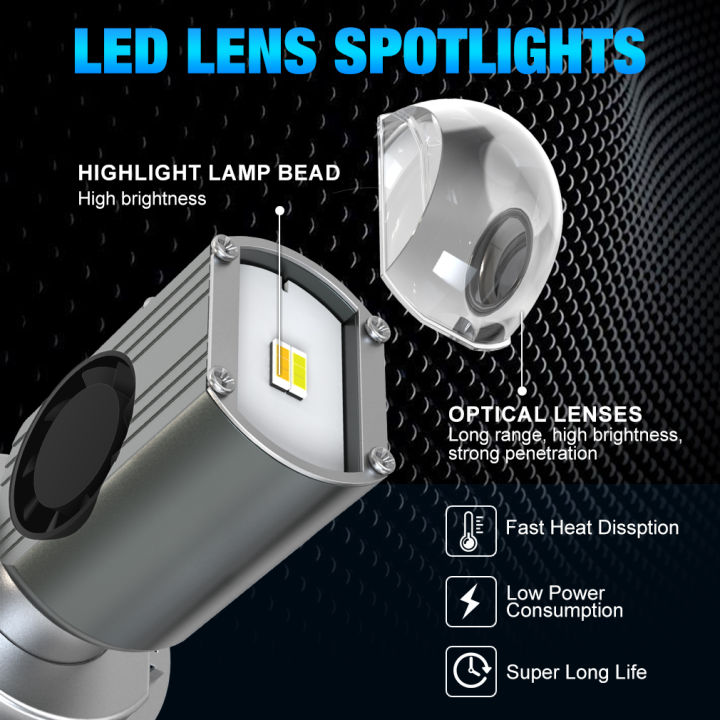XSTORM%20H4%20LED%20Projector%20Lens%20Headlight%20Bulbs%2012000LM%206000K%20BA20D%20Motorcycle%20Lights%203570%20Chips%20Headlamp%20Fog%20Light%20With%20Fan%20-%20Image%205