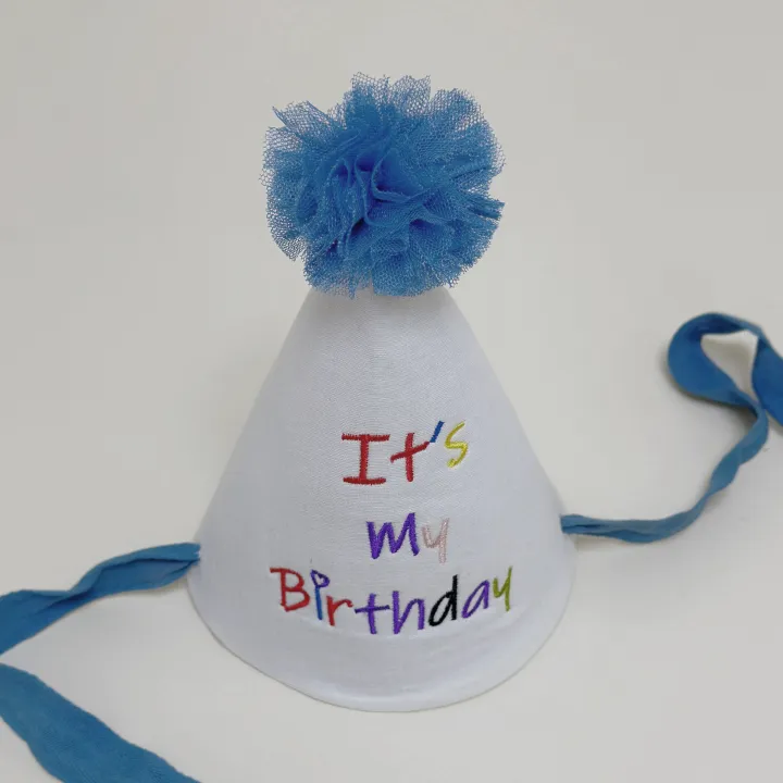 Kids%20Birthday%20Party%20Hat%20-%20Safe%20Soft%20Photo%20Prop%20Cap%20for%20Xmas%20Baby%20Shower,%20Adjustable%20Toddler%20Headband%20-%20Image%208