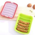 DIY Food Grade Silicone Sausage Mold Baby Food Supplement Tool Home Made Hot Dog Ham Sausage Baking Mold Sausage Mold. 