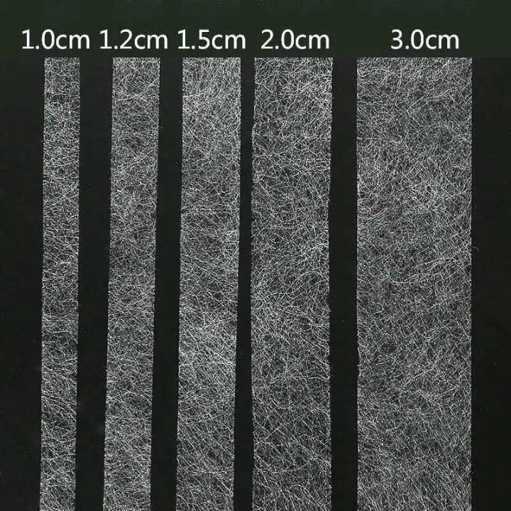 1/2/3pcs%2064Meters%20Black%20White%20Double-sided%20Interlining%20Adhesive%20Fabric%20Clothes%20Iron%20On%20Hem%20Tape%20Interlining%20Web%20DIY%20Sewing%20-%20Image%205