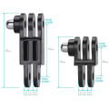 Adjustable Extension Link Connector Arm Joint Accessories For  Hero 13 12 11 10 9 8 7 SJCAM Insta360  OSMO Action Camera. 