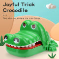 Crocodile Teeth Toys Alligator Biting Finger Dentist Classic Family Games Party Pranks Children's Lucky Game Decompression Toy. 