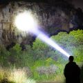 Outdoor Headlights with Long Battery Life and Strong Light LED Night Fishing Charging Head Mounted Magnetic Flashlight.