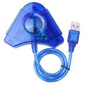 For Sony PS2 PlayStation Dualshock2 Joypad GamePad To PS3 PC USB Controller Converter Adapter Cable Without Driver 1 in 1,1 to 2.