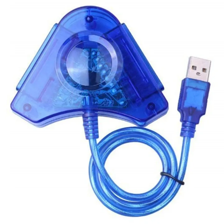 For%20Sony%20PS2%20PlayStation%20Dualshock2%20Joypad%20GamePad%20To%20PS3%20PC%20USB%20Controller%20Converter%20Adapter%20Cable%20Without%20Driver%201%20in%201,1%20to%202%20-%20Image%202