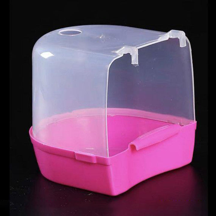 Plastic%20Bird%20Water%20Bath%20Box%20Bathtub%20Parrot%20For%20Parakeet%20Hanging%20Bowl%20-%20Image%207