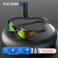 Professional high-definition racing anti-fog waterproof goggles can adjust the size of the bridge of the nose and fit comfortabl. 