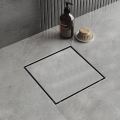 Tile Insert Drain , 6 by 6 Inch Tile Drain , Shower Drain , Bathroom Drain , Square Tile Insert Drain , Bathroom Tile Insert Drain , Shower Hidden Drain , Bathroom Jali , Tile Wali Jali , Stainless Steel Floor Waste Drain , Rustproof. 