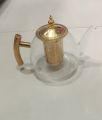 Glass Teapot 1000ml with Removable Infuser, Stovetop Safe Tea Kettle. 