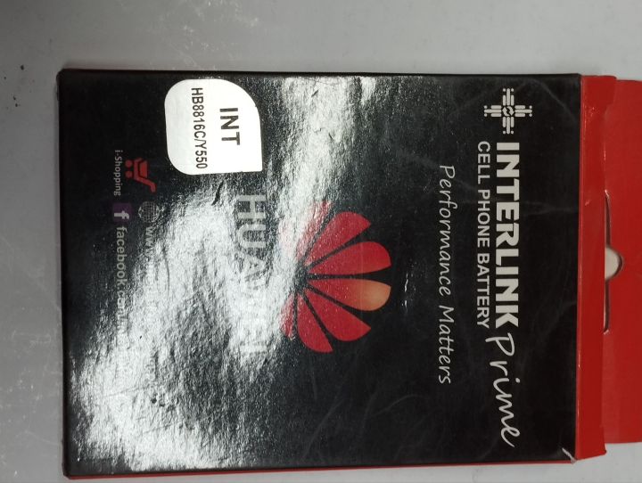 Huawei Y550 interlink original bettry
