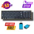 USB SUPER keyboard with free otg. 