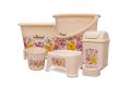 Lavenna Bath Set Mug,Tub,Bath Stool,Dustbin,Soap Case,Bucket 6pcs Set. 