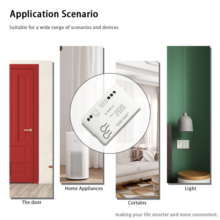 1/2CH%20Zigbee%20Tuya%20Smart%20Home%20Relay%20Module%2085-250V%20220V%20Relay%20AC%20DC%2012V%2024V%207-32V%20Works%20Alexa%20%20Assistant%20Smart%20Light%20Switch%20lightify%20-%20Image%204