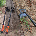 Metal Weed Cleaning Shovel 2 In 1 Garden Rake Stainless Steel 5/6/8/11 Teeth Dual Headed Weeding Tool For Gardening Weeding Tool. 