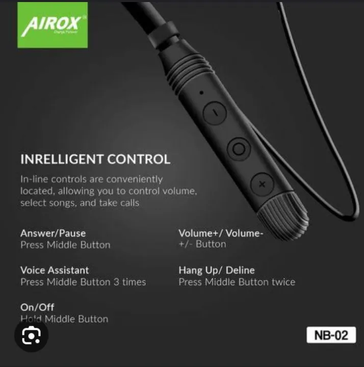 Airox neck band NB 02 | Daraz.pk