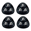 Self Adhesive Swivel Caster Wheels 360 Degree Free Rotation Small Wheels No Noise for Trash Can Bottom Kitchen Small Appliances. 