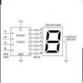 74LS48 BCD-to-7 Segment Decoder/Driver IC. 1 Peice. 