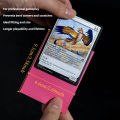 100PCS Matte Standard Size Card Sleeves 66x91mm TCG Trading Cards Protector For Tarot Shield Board Games Magical Cover PKM. 