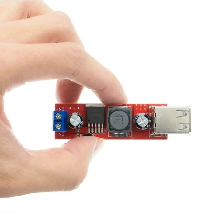 LM2596%20DC%206V-40V%20To%205V%203A%20Double%20USB%20Charge%20DC-DC%20Step%20Down%20Converter%20Module%20For%20Vehicle%20Car%20Charger%20LM2596S%20Dual%20Two%20USB%20-%20Image%203