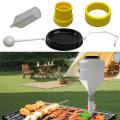 Sauce Squeeze Bottle Accessories Replacement Hanging Refillable Kitchen Accessory for Salad Kitchen Ketchup Mustard Sauce. 