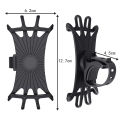 Baby Stroller Mobile Phone Holder Universal Rotatable Pram Bicycle Silica Gel Phone Stander Multifunctional Stroller Accessories.