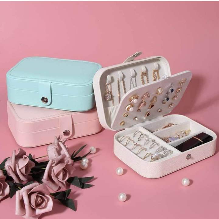 Travel%20Jewelry%20Case,Mini%20Jewellery%20Box,Portable%20Jewelry%20Box%20Display%20Storage%20Case%20%7C%20Fashion%20Jewellery%20Organizer%20Case%20For%20Girls%20-%20Image%209