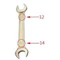 Universal Motorcycle Spark Plug Spanner Wrench Socket Tool Kit  Aluminum Alloy Motorcycle Repair Tool Pliers Wrenches Screwdrive. 