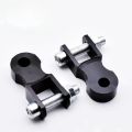 2pcs Motorcycle Shock Extender Height Extension Suspension Riser for Motorbike Scooter Replacement Parts Aluminum Alloy New.