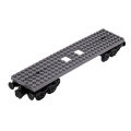 MOC City Technical Idea Train 6*28 Base Wheel Carriage Building Blocks Bricks Assembled DIY Toys for Kids  . 