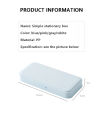 Bview Art Waterproof Large Capacity Pencil Case Simple Cute Stationery Organizer School Office Supplies Children's Gift. 