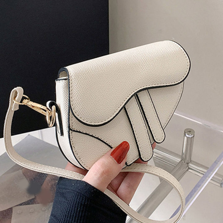 Women Messenger Bags Saddle Bag Portable Single Shoulder Bag Women's